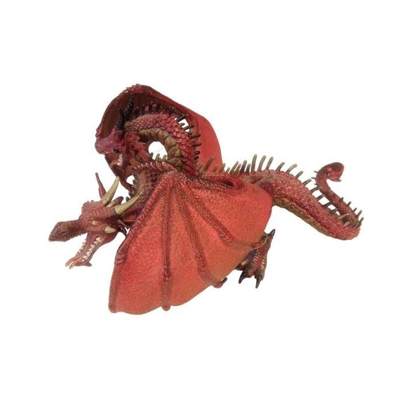 2005 Papo Two-Headed Red Dragon - Picture 3 of 5